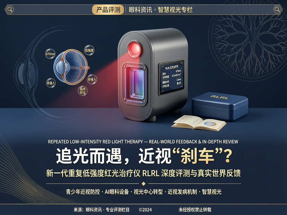 追光而遇,近视“刹车”?新一代重复低强度红光治疗仪(RLRL)深度评测与真实世界反馈