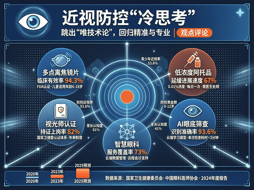 近视防控“武器库”扩容下的冷思考:跳出“唯技术论”,回归“精准与专业”