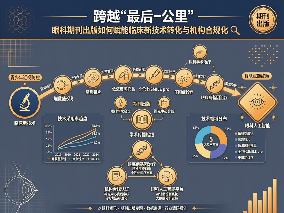 跨越“最后一公里”:眼科期刊出版如何赋能临床新技术转化与机构合规化