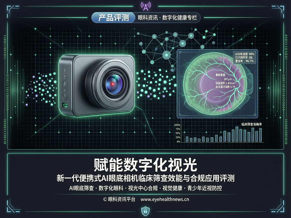 赋能数字化视光:新一代便携式AI眼底相机临床筛查效能与合规应用评测