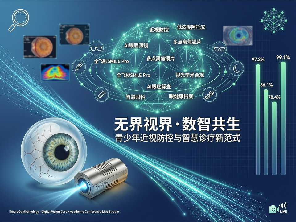 无界视界与数智共生:眼科会议直播解码近视防控与智慧诊疗新范式