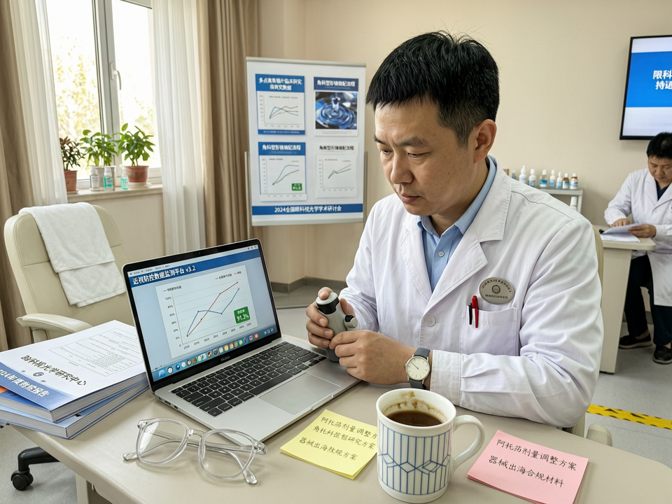 数据报告 | 从“阿托品获批”到“器械出海”:眼科视光产业的新质生产力数据解码