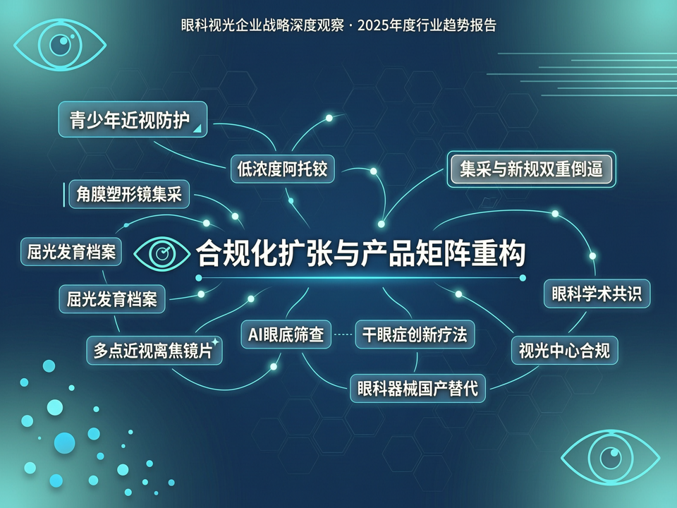 集采与新规双重倒逼:眼科视光企业的“合规化扩张与产品矩阵重构”战略