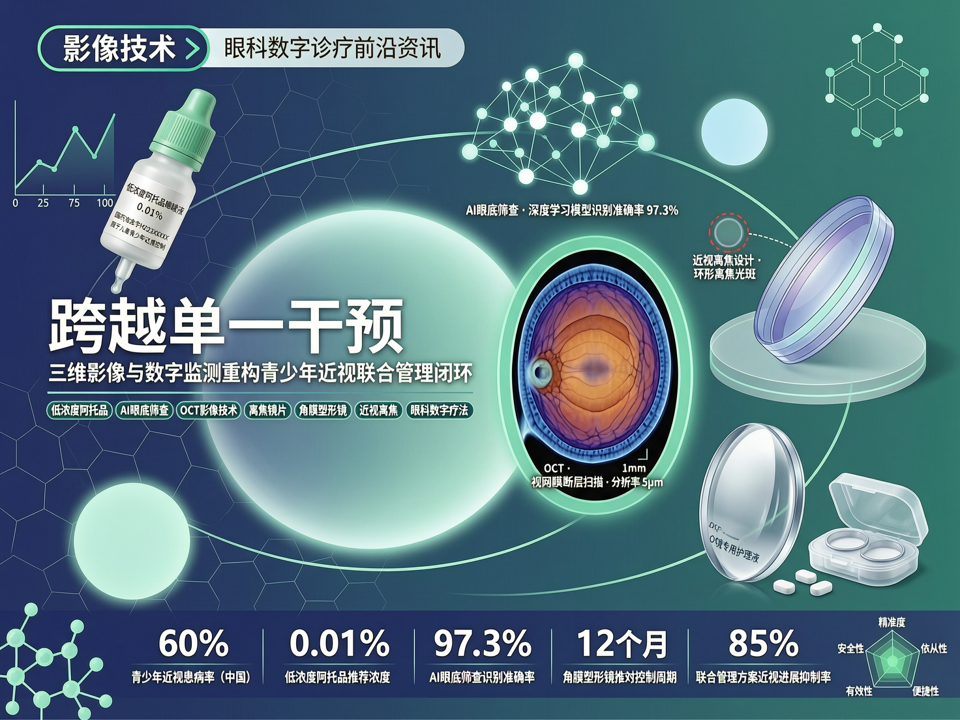 跨越单一干预:三维影像与数字监测重构青少年近视联合管理闭环