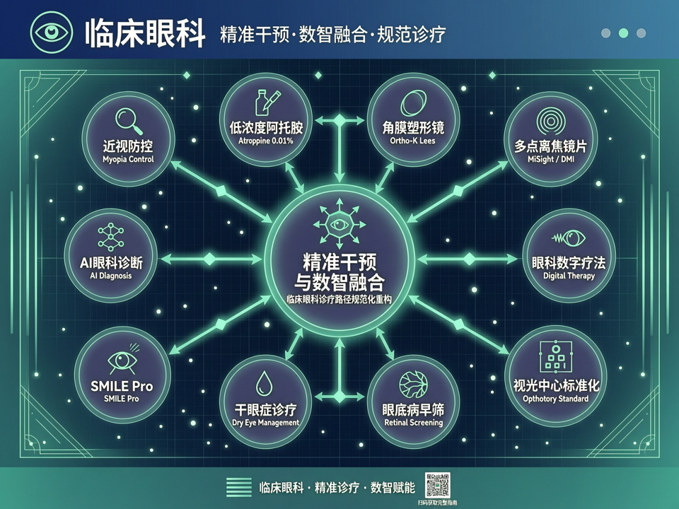 精准干预与数智融合:临床眼科诊疗路径的规范化重构