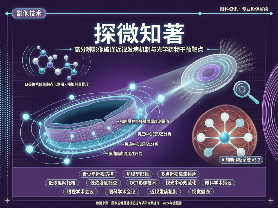 探微知著:高分辨影像破译近视发病机制与光学药物干预靶点