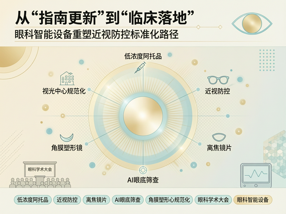 从“指南更新”到“临床落地”:眼科智能设备重塑近视防控标准化路径