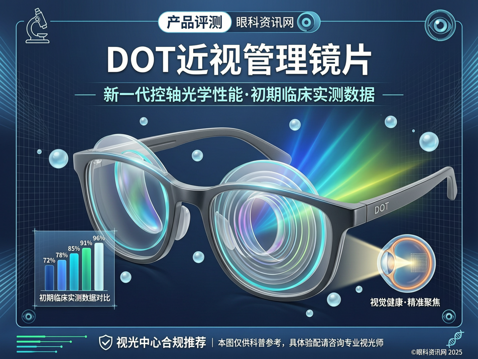 另辟蹊径的“控轴”逻辑:新一代DOT近视管理镜片光学性能与初期临床实测