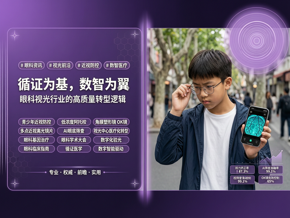 循证为基,数智为翼:眼科视光行业的高质量转型逻辑