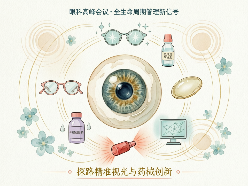 探路精准视光与药械创新:近期眼科高峰会议释放全生命周期管理新信号