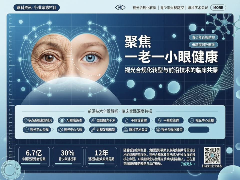 聚焦“一老一小”眼健康:视光合规化转型与前沿技术的临床共振