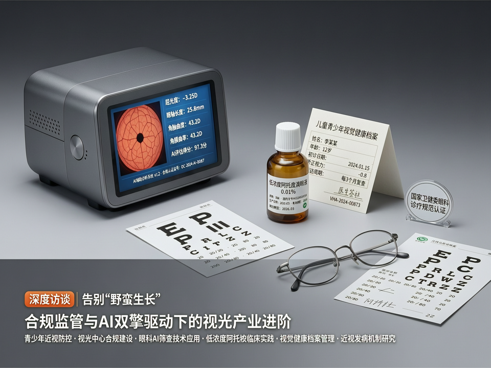 深度访谈 | 告别“野蛮生长”:合规监管与AI双擎驱动下的视光产业进阶