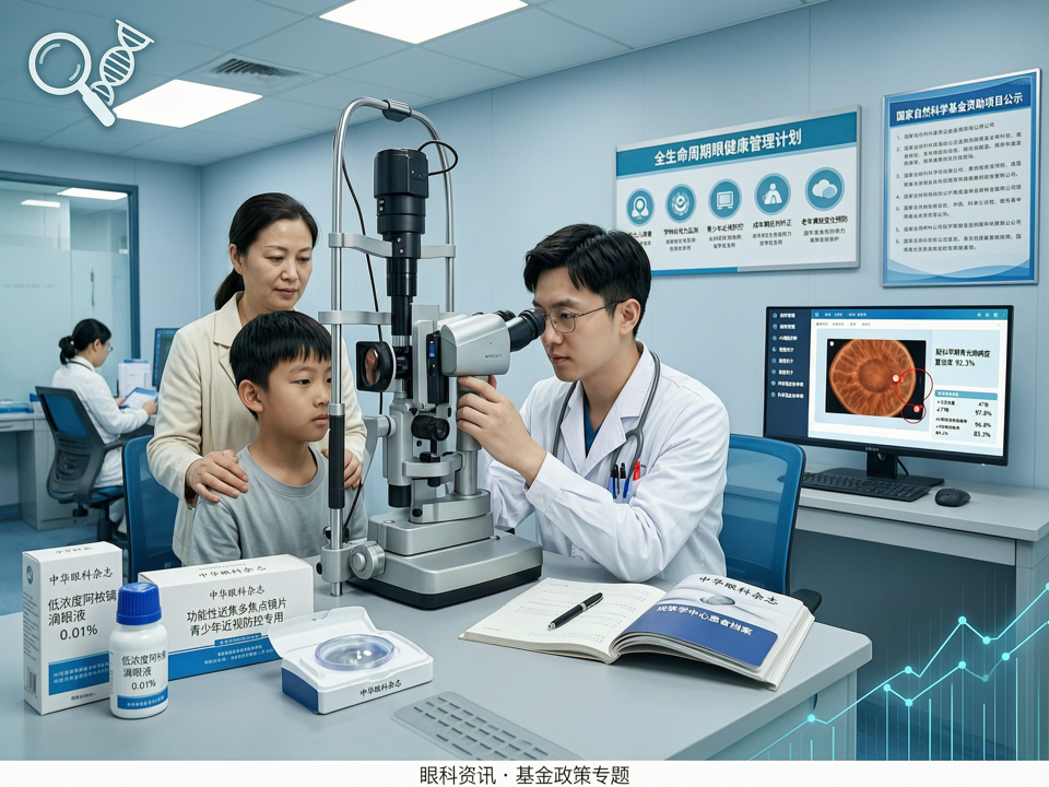 国自然资助图谱折射DRG/DIP时代眼科破局逻辑:低成本干预与AI赋能
