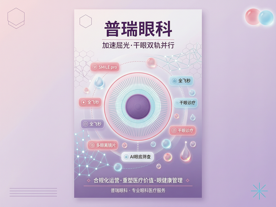 普瑞眼科加速“屈光+干眼”双轨并行:SMILE pro引领技术迭代,合规化运营重塑医疗价值