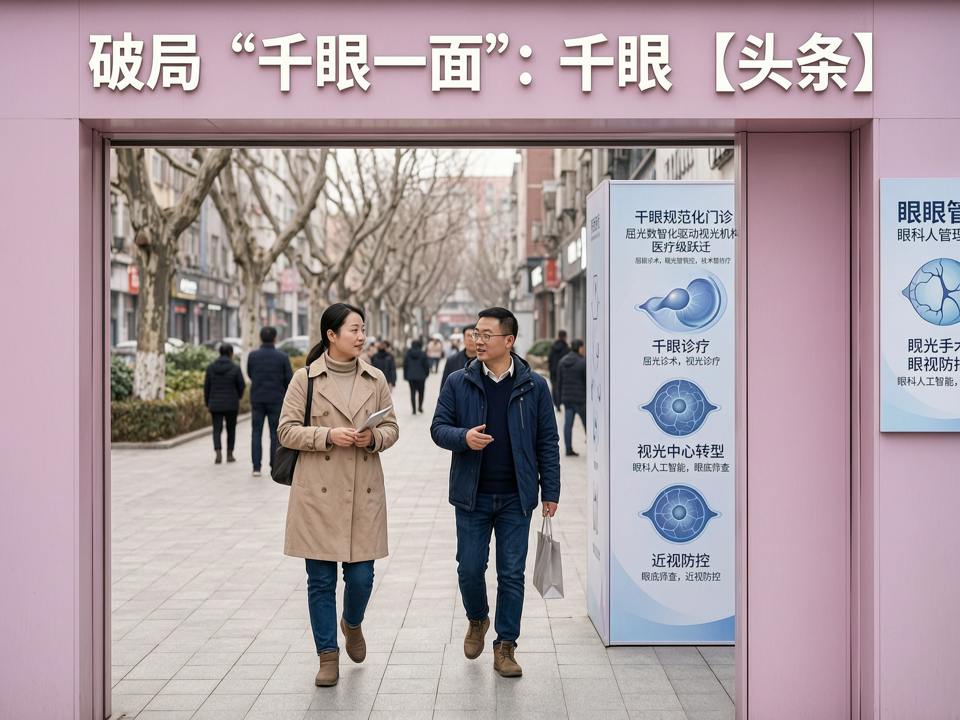 破局“千眼一面”:干眼规范化门诊与屈光数智化驱动视光机构医疗级跃迁