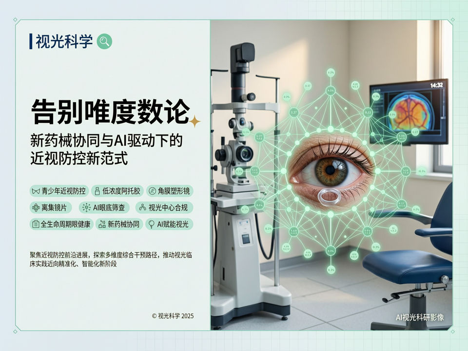 告别“唯度数论”:新药械协同与AI下沉重塑视光临床新范式