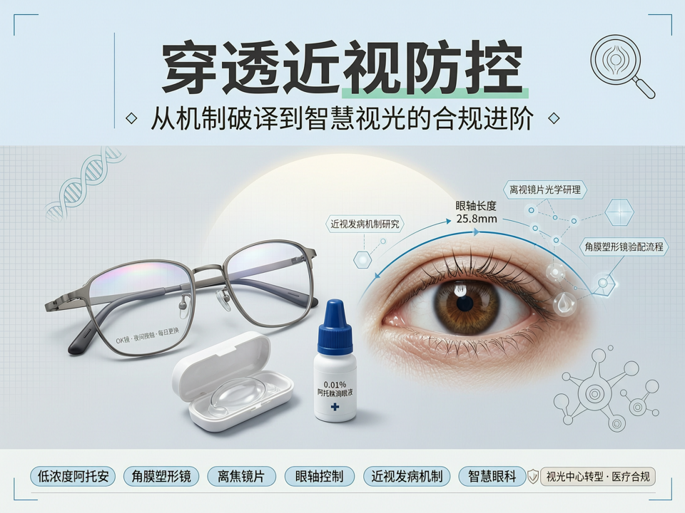 穿透近视防控“迷雾”:从机制破译到智慧视光的合规进阶