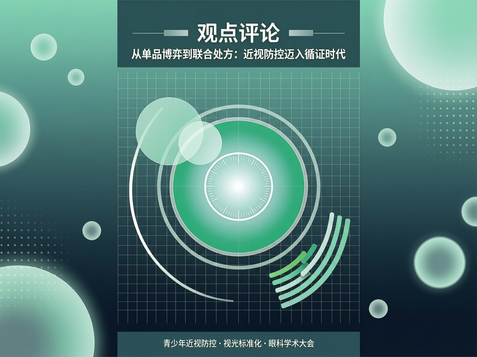 从“单品博弈”到“联合处方”:近视防控迈入循证时代,视光标准化路在何方?