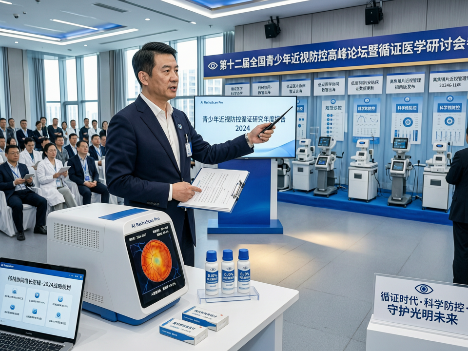 近视防控迈入“循证时代”:眼科头部企业的“药械协同与数智出海”增长逻辑