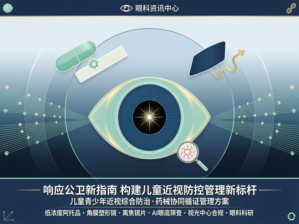 响应公卫新指南与国产器械创新:我院构建儿童近视“药械协同”循证管理新标杆