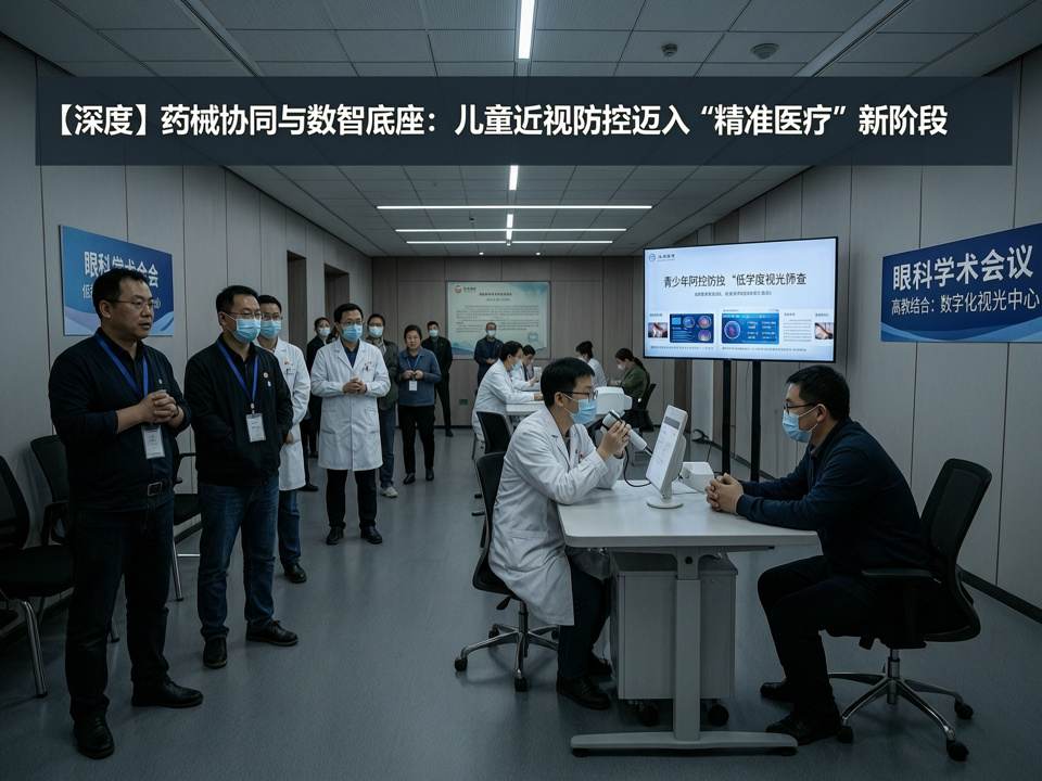 深度 | 药械协同与数智底座:儿童近视防控迈入“精准医疗”新阶段