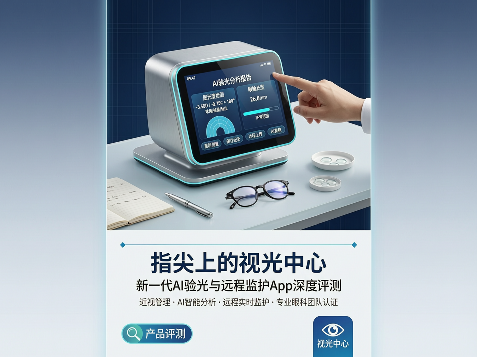 指尖上的视光中心:新一代AI验光与远程监护App深度评测