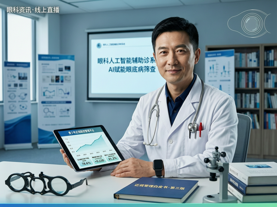 从“政策赋能”到“学术落地”:线上直播如何构筑青少年近视防控的“标准化实践场”?