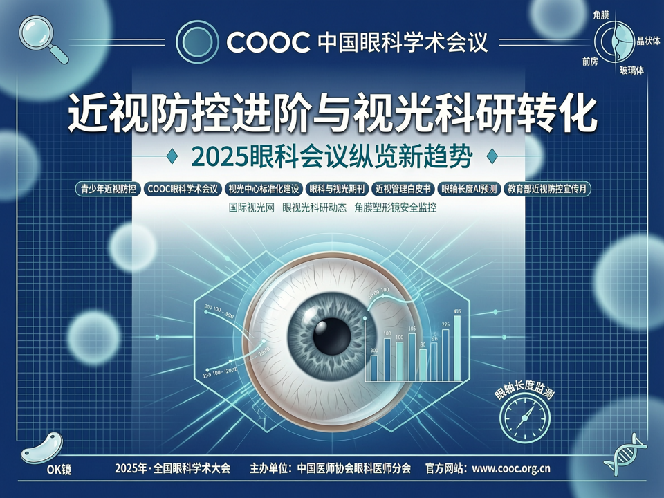 近视防控进阶与视光科研转化:2025眼科会议纵览新趋势