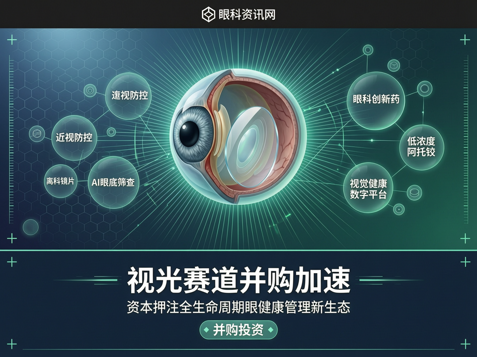 视光赛道并购加速:资本押注全生命周期眼健康管理新生态