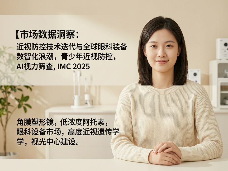 市场数据洞察:近视防控技术迭代与全球眼科装备数智化浪潮