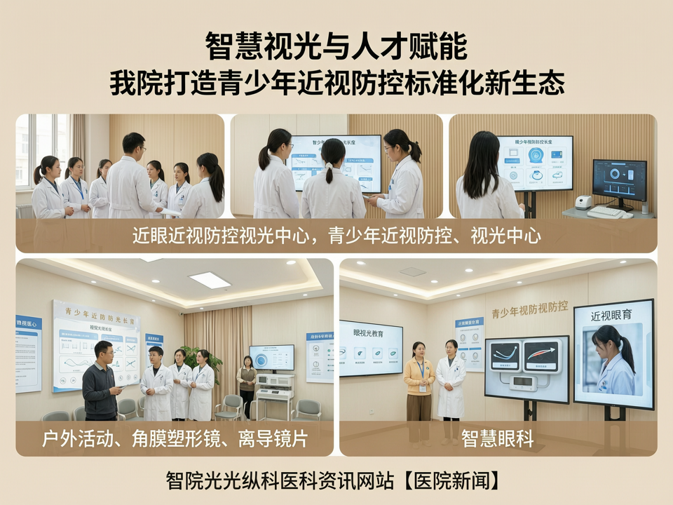 智慧视光与人才赋能:我院打造青少年近视防控标准化新生态