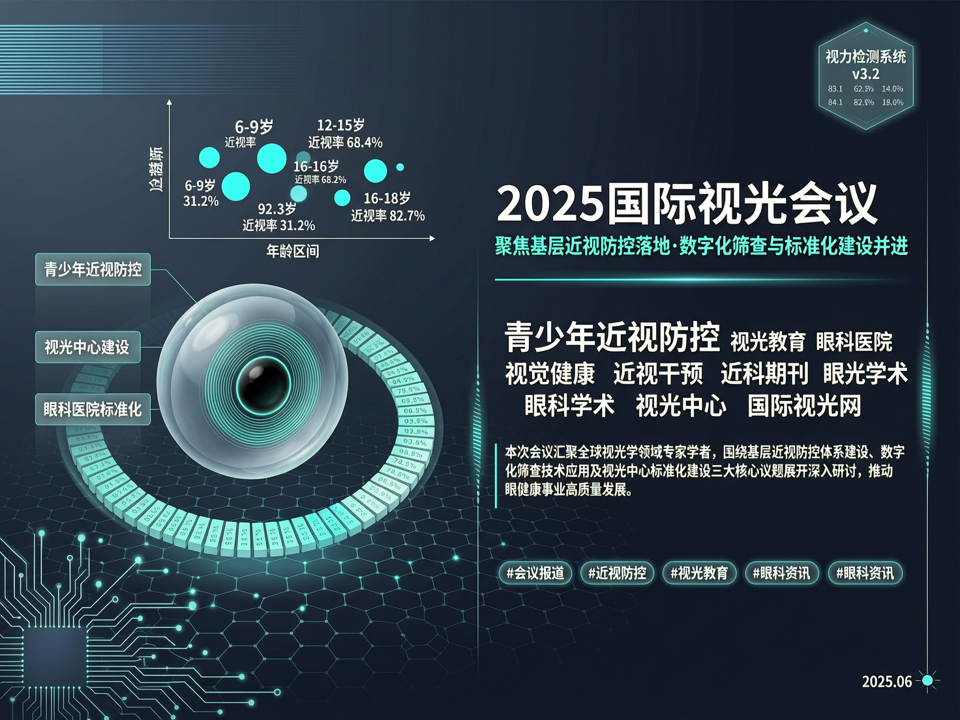 数字化筛查与标准化建设并进:2025国际视光会议聚焦基层近视防控落地