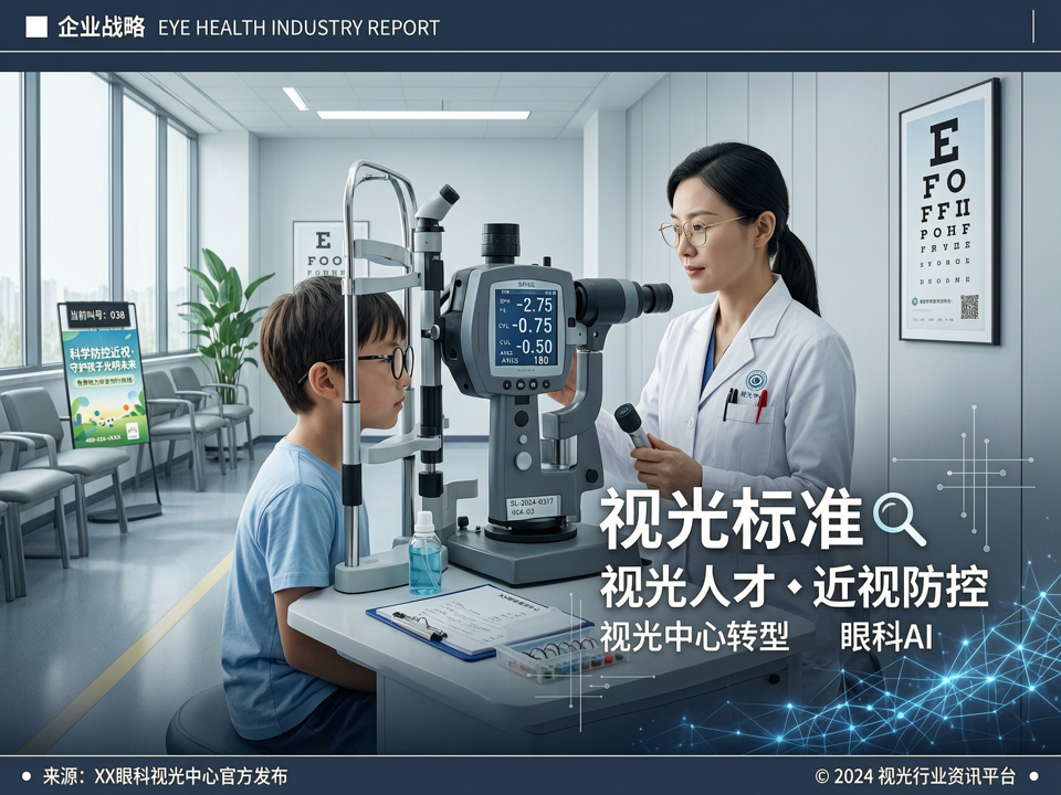 眼科企业技术标准与人才战略双驱动:抢占视光中心转型高地