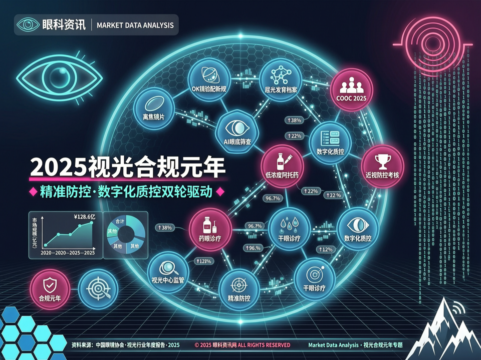 市场数据深析:2025视光合规元年开启,精准防控与数字化质控双轮驱动