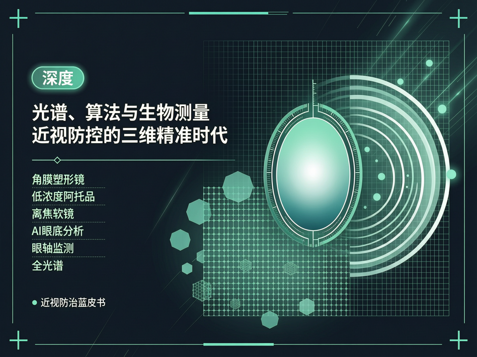 深度 | 光谱、算法与生物测量:近视防控的三维精准时代
