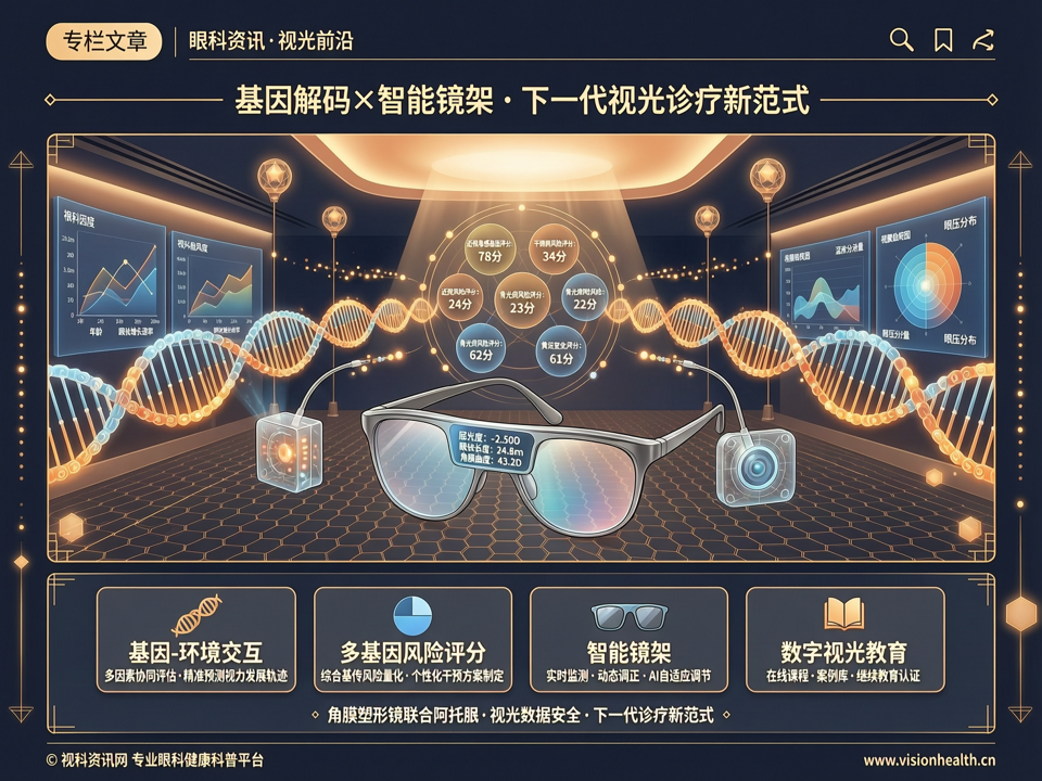 视光“未来诊所”启示录:当基因解码遇上智能镜架