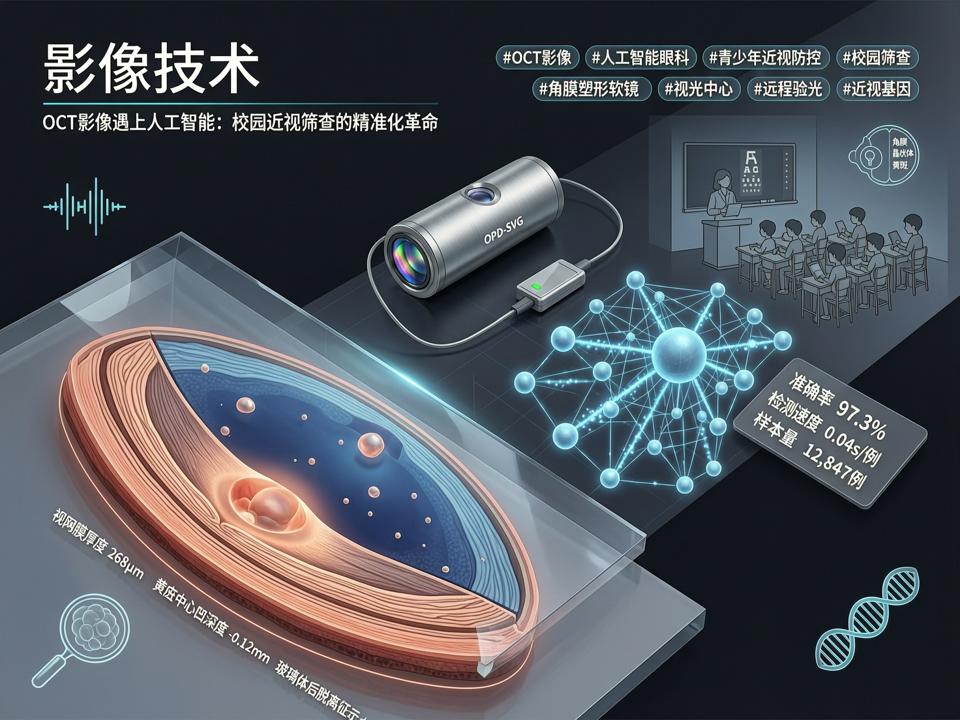 OCT影像遇上人工智能:校园近视筛查的精准化革命