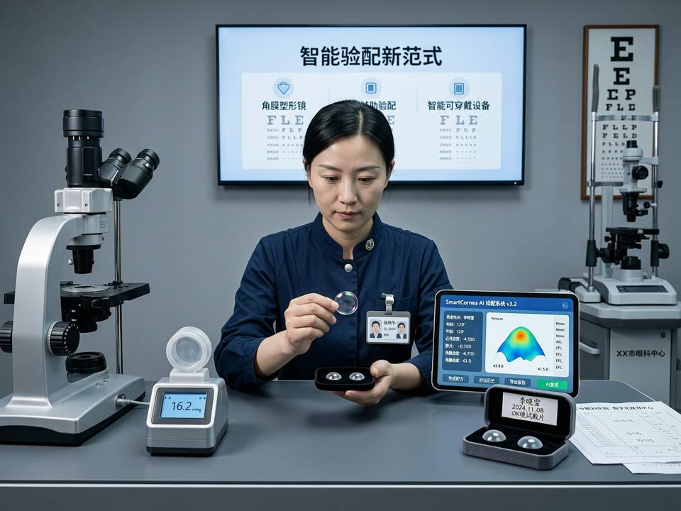 智能验配新范式:角膜塑形镜的数字化革命与安全争议下的技术突围