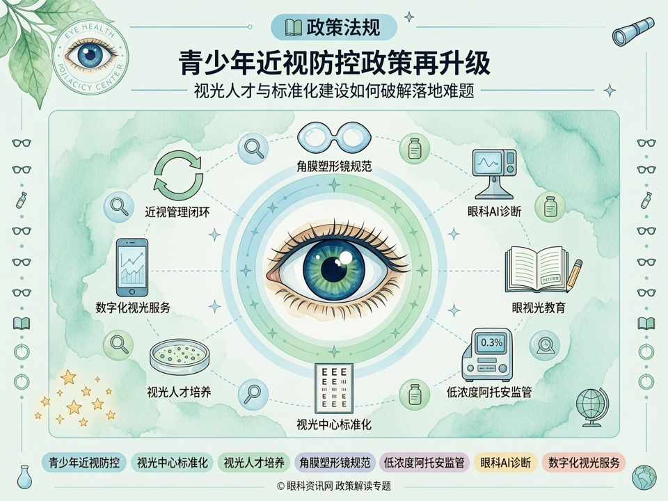 青少年近视防控政策再升级:视光人才与标准化建设如何破解落地难题