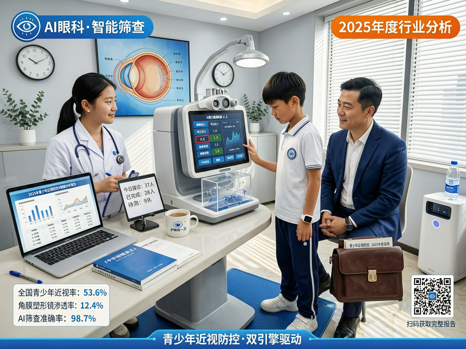 AI近视筛查与角膜塑形镜合规:2025眼视光基层防控的双引擎