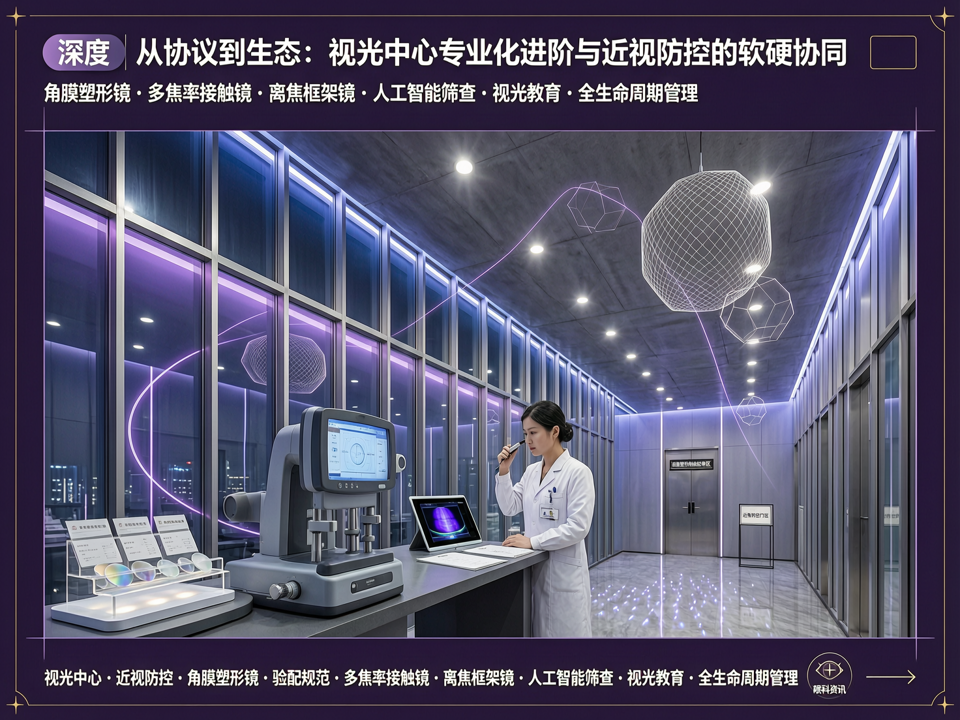 深度 | 从协议到生态:视光中心专业化进阶与近视防控的“软硬”协同