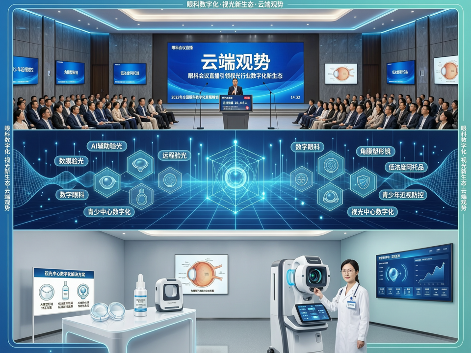 云端观势:眼科会议直播引领视光行业数字化新生态
