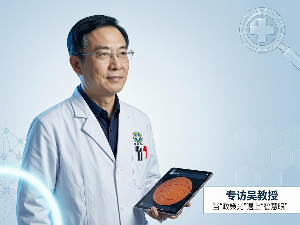 专访吴教授:当“政策光”遇上“智慧眼”,青少年近视防控的数字化跃迁与视光新生态