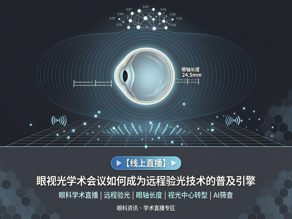 线上直播:眼视光学术会议如何成为远程验光技术的普及引擎