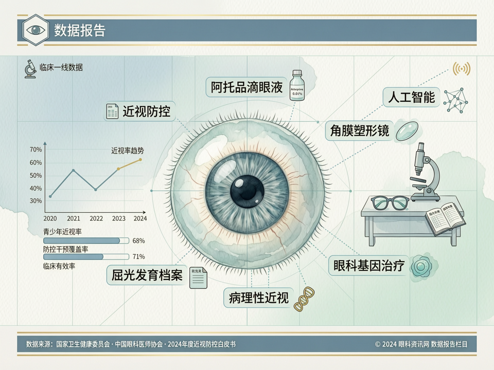 数据报告 | 2024近视防控新生态:政策、技术、临床一线数据透视与趋势研判
