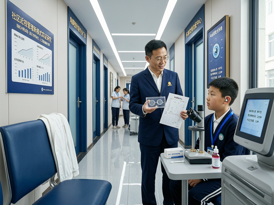 视光中心标准化建设中的临床试验:社区近视管理新模式实证
