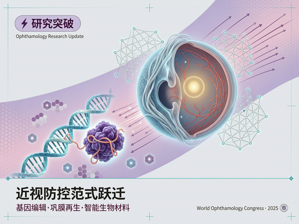 基因编辑与智能生物材料:近视防控从矫正到逆转的范式跃迁