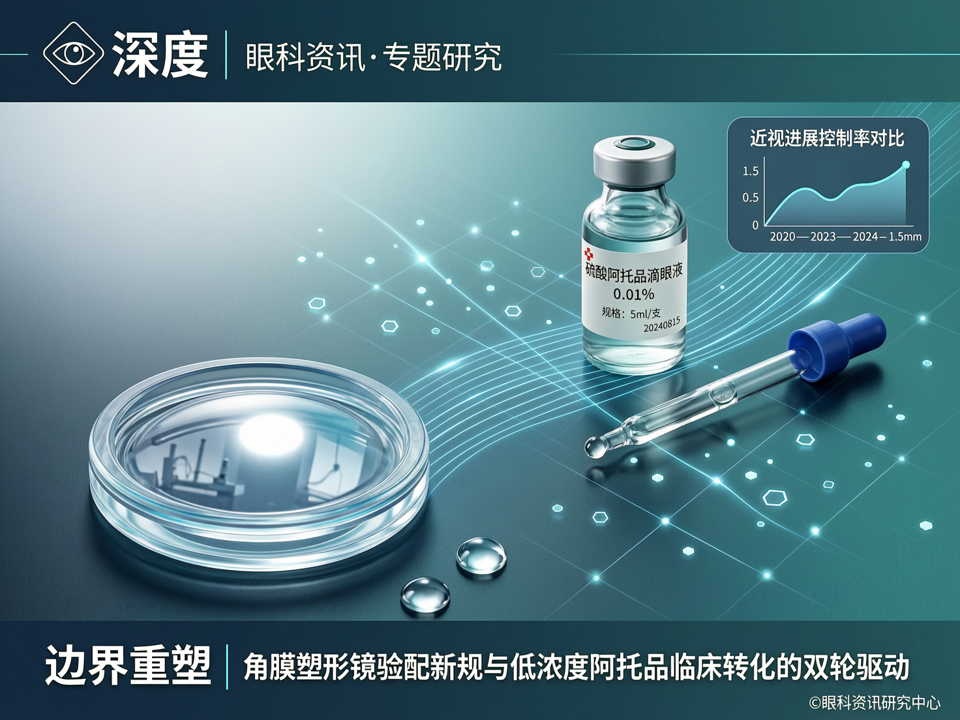 深度 | 边界重塑:角膜塑形镜验配新规与低浓度阿托品临床转化的“双轮驱动”