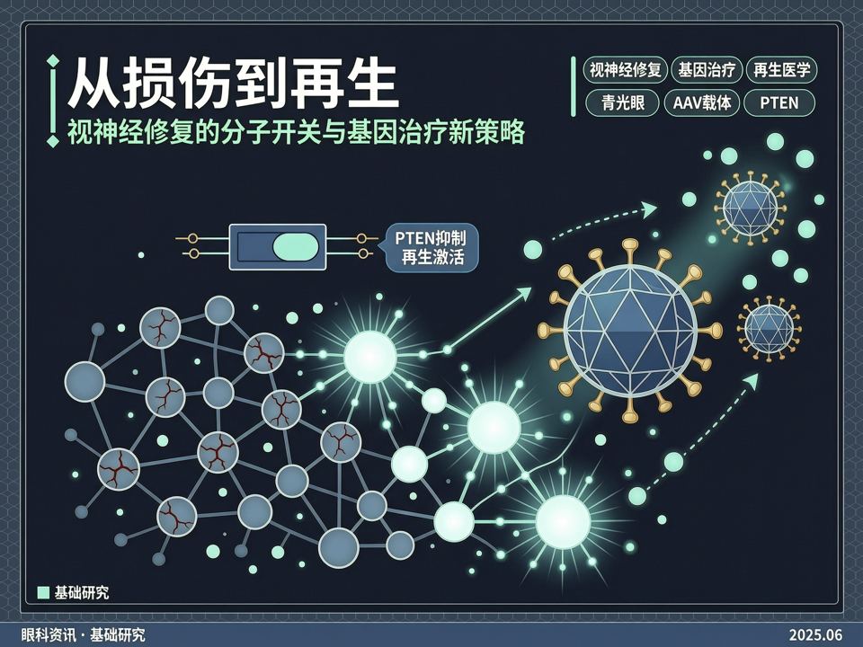从损伤到再生:视神经修复的分子开关与基因治疗新策略