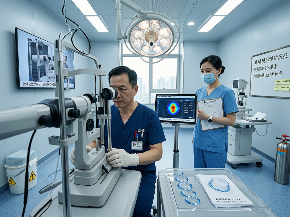 眼科手术演示与智能化教学融合:构建近视防控的数字化临床教育新生态
